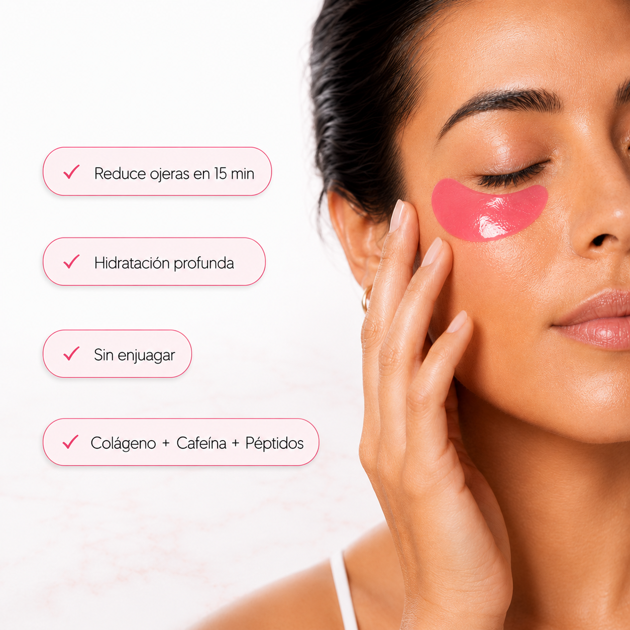 NuvaSkin - Parches oculares de colágeno para ojeras y bolsas