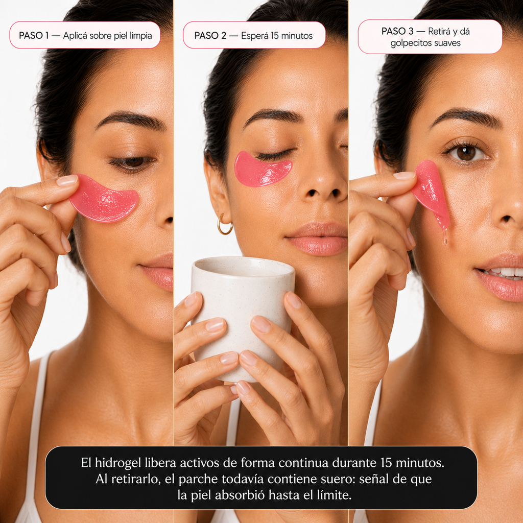 NuvaSkin - Parches oculares de colágeno para ojeras y bolsas